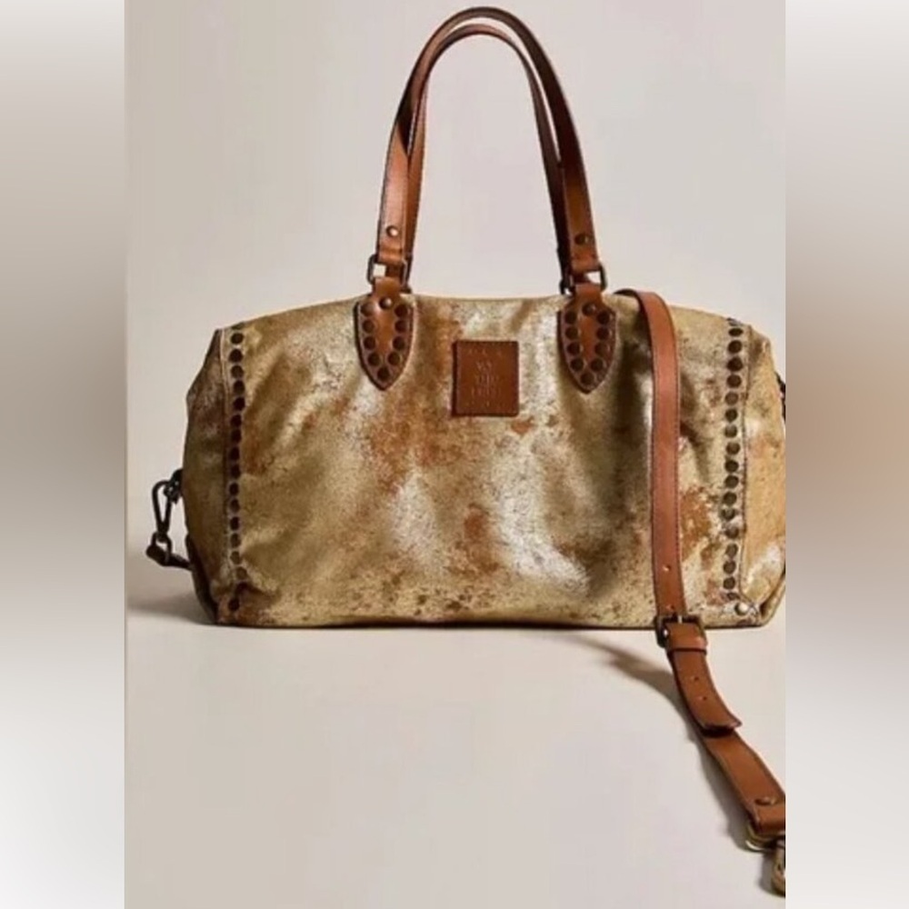 FREE PEOPLE We The Free Pyrite Augustine Tote Free People NWT - Picture 3 of 14